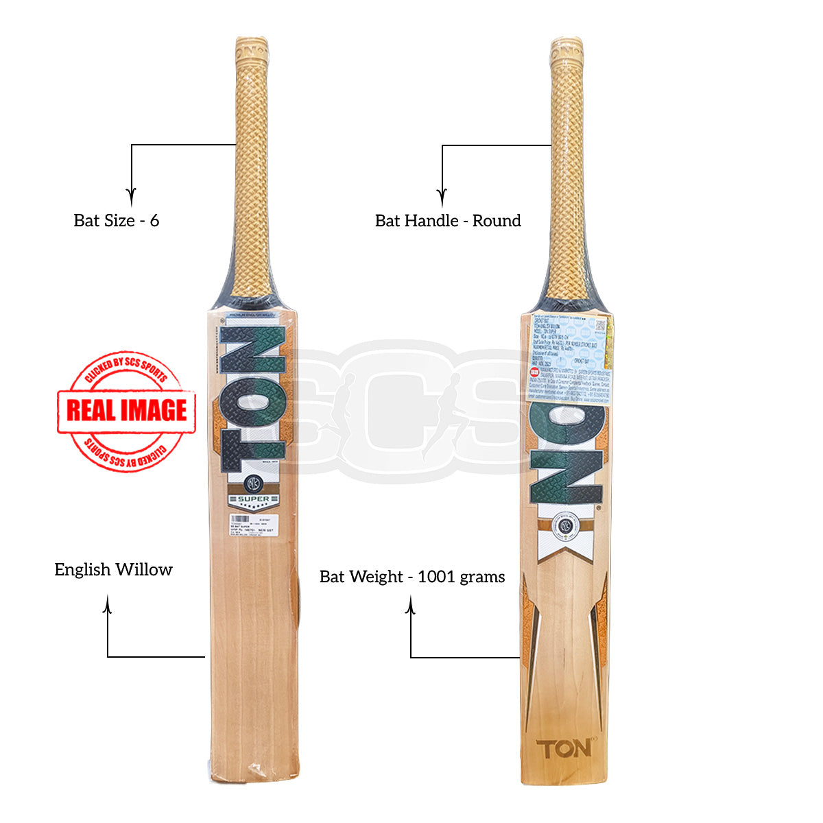 SS Ton Super English Willow Cricket Bat (6)