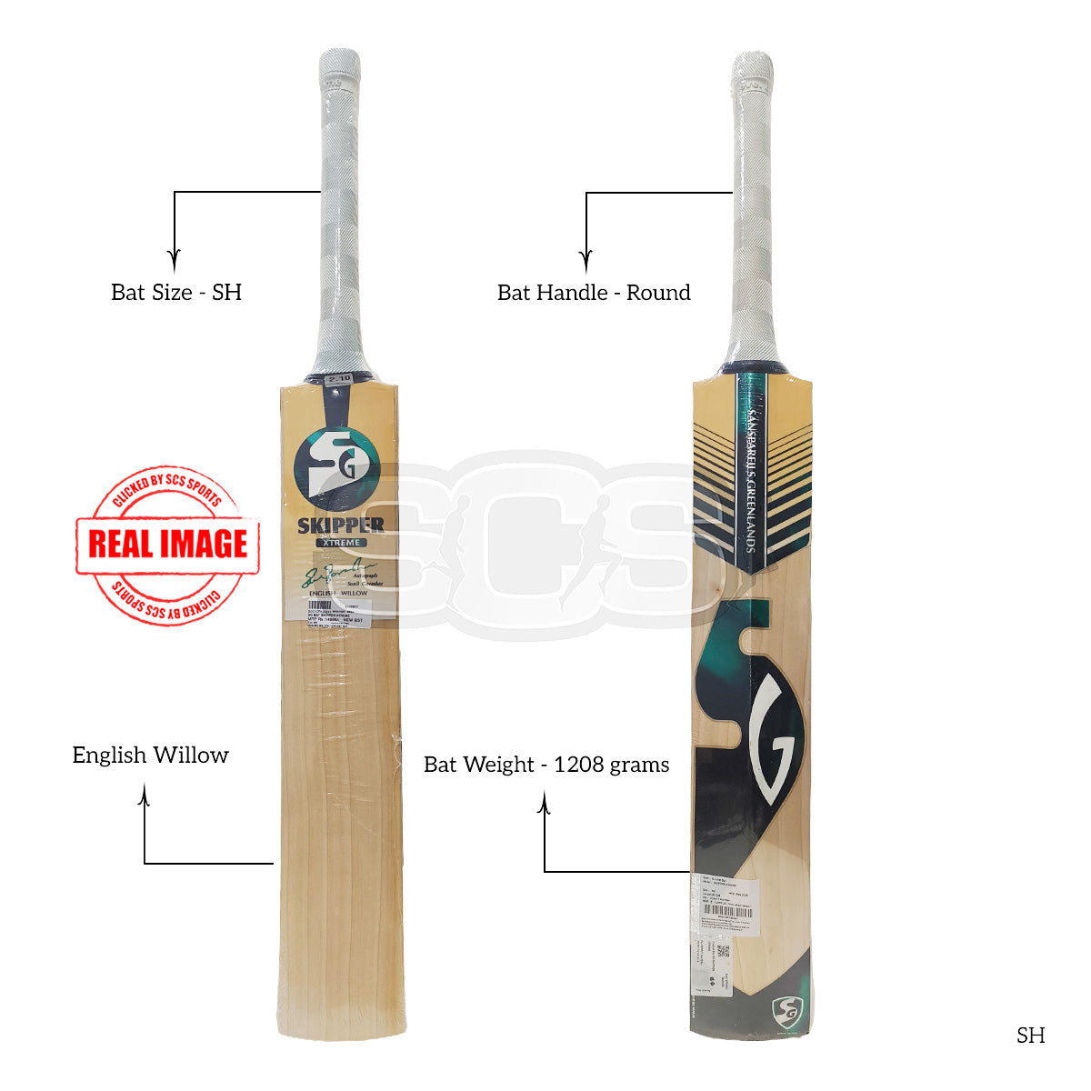 SG Skipper Xtreme English Willow Cricket Bat