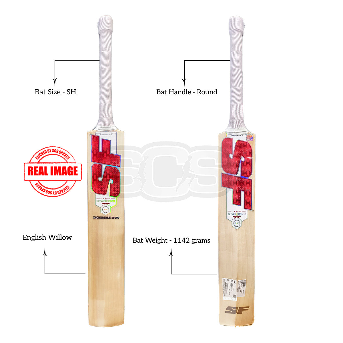 SF Incredible 15000 English Willow Cricket Bat