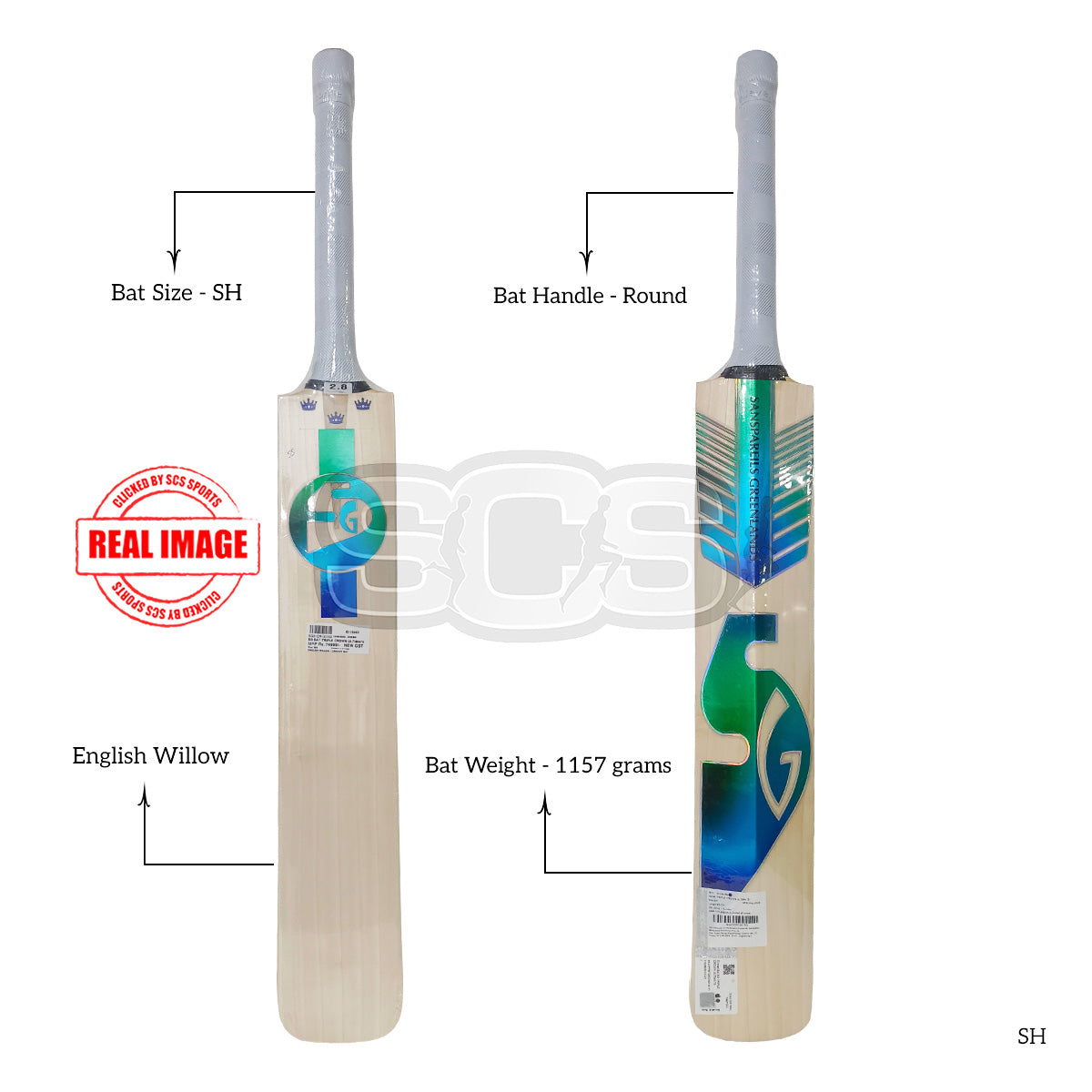 SG Triple Crown Ultimate English Willow Cricket Bat