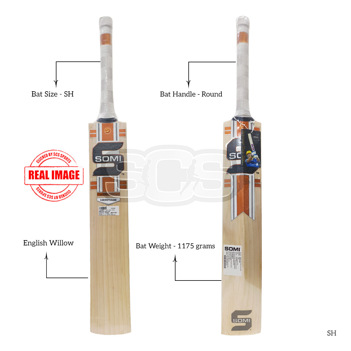 Somi Heritage English Willow Cricket Bat