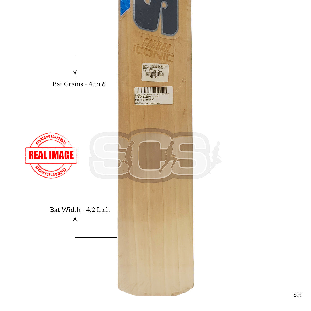 SF Gabbar Iconic English Willow Cricket Bat