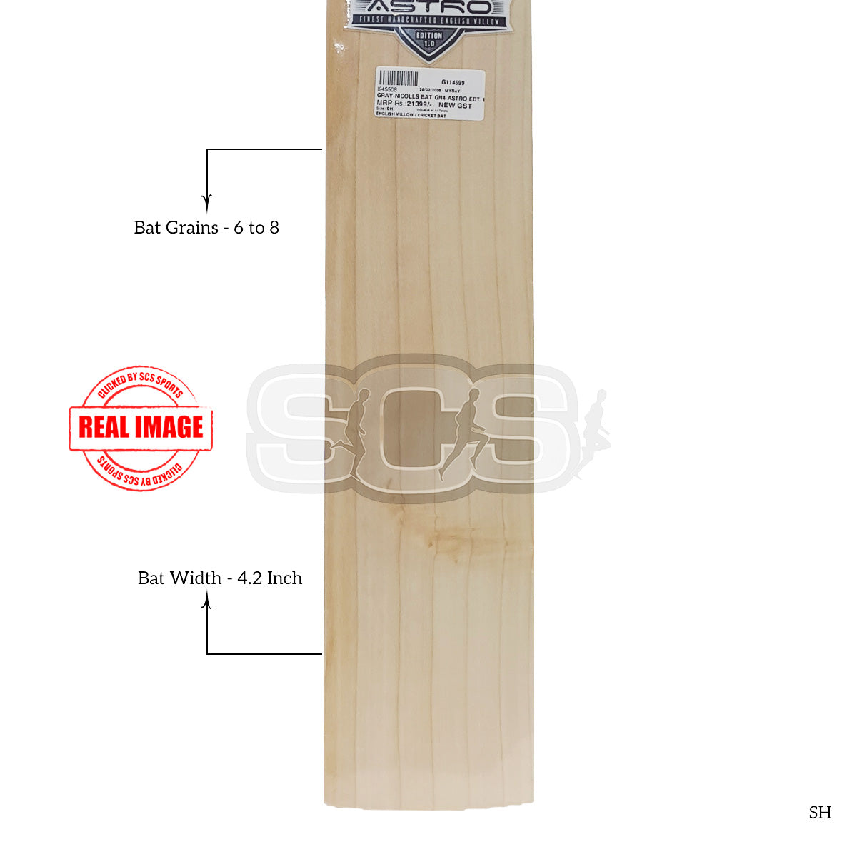 Gray-Nicolls GN4 Astro English Willow Cricket Bat