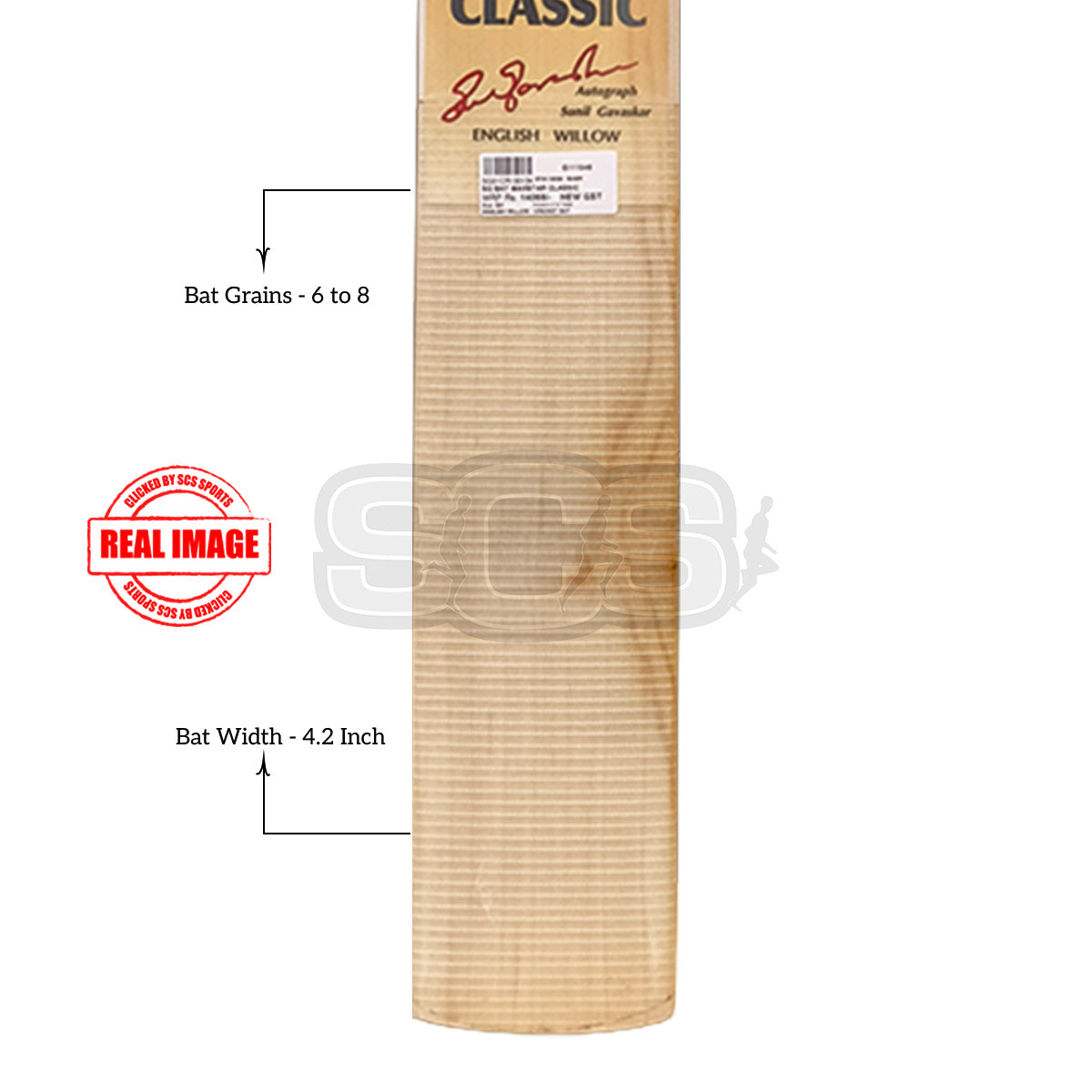 SG Maxstar Classic English Willow Cricket Bat