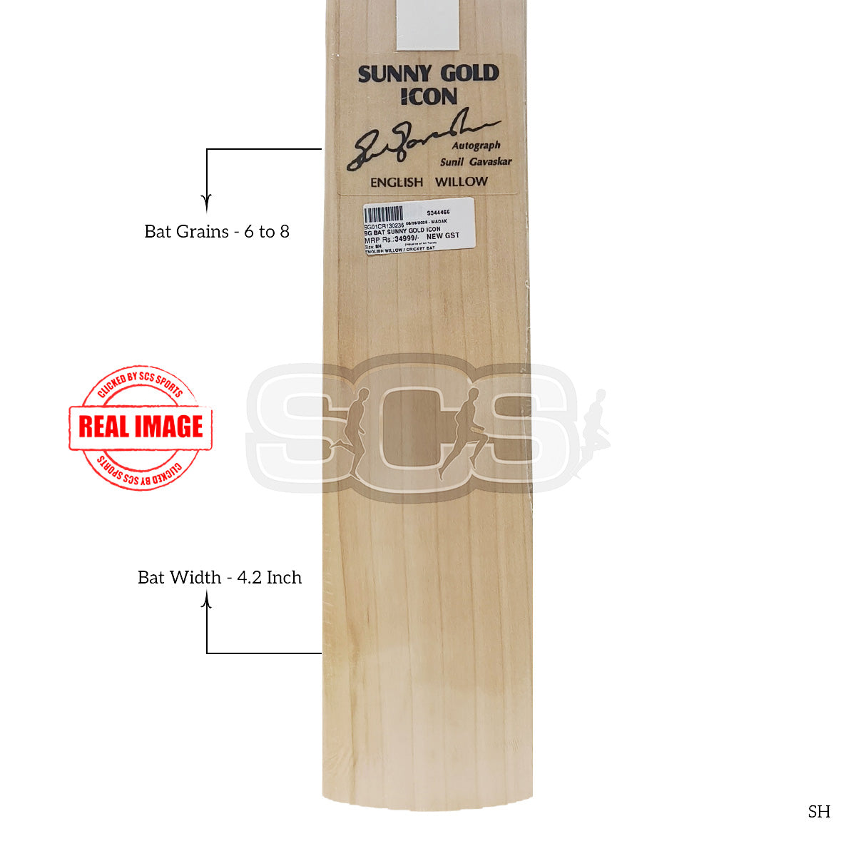 SG Sunny Gold Icon English Willow Cricket Bat