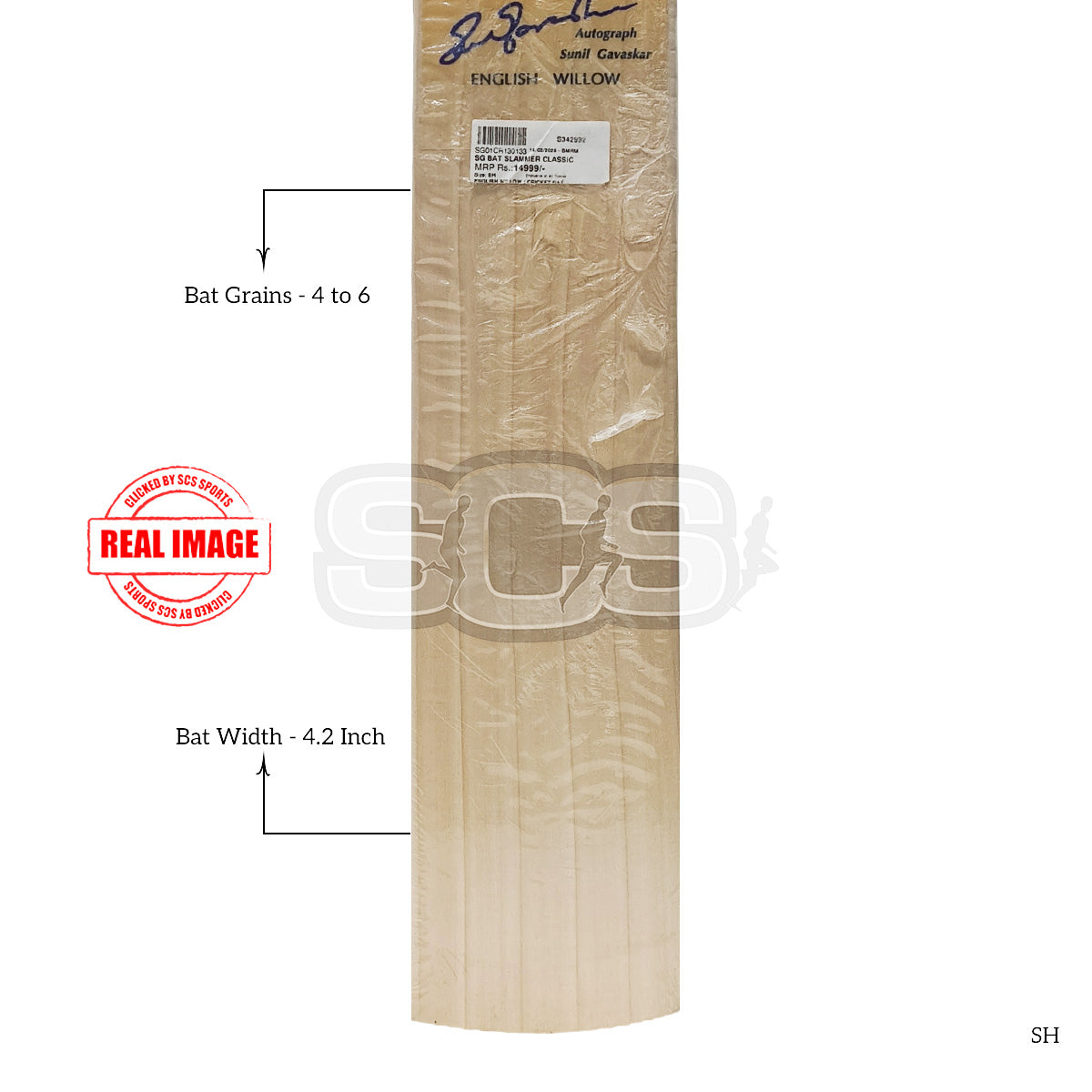 SG Slammer Classic English Willow Cricket Bat