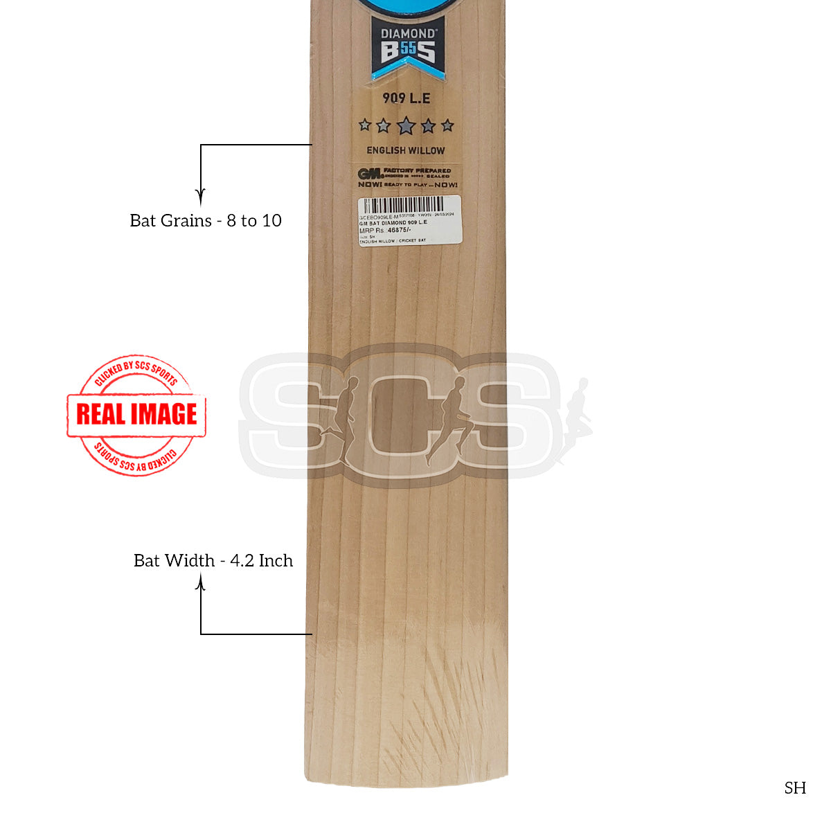GM Diamond 909 L.E English Willow Cricket Bat