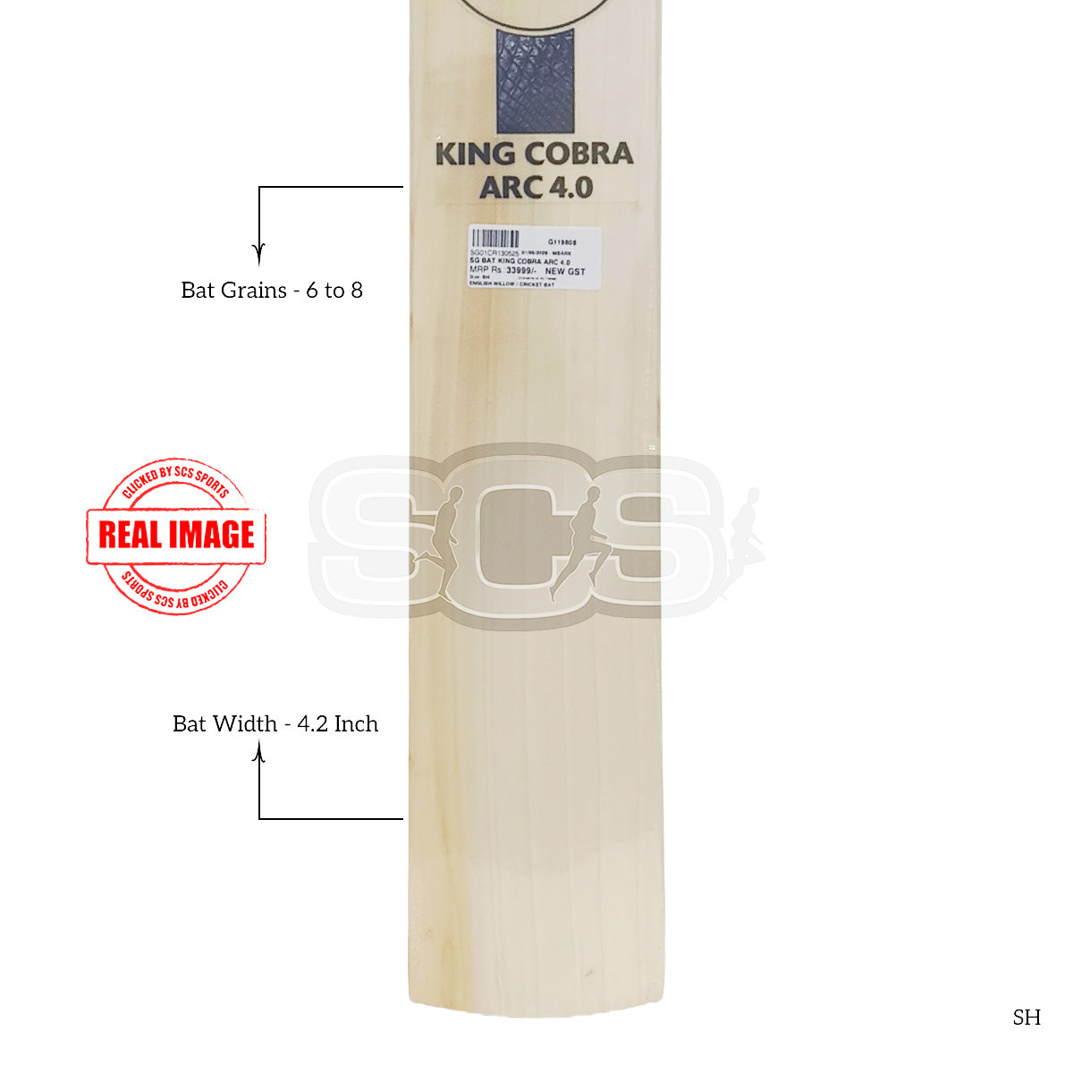 SG Arc 4.0 (King Cobra) English Willow Cricket Bat