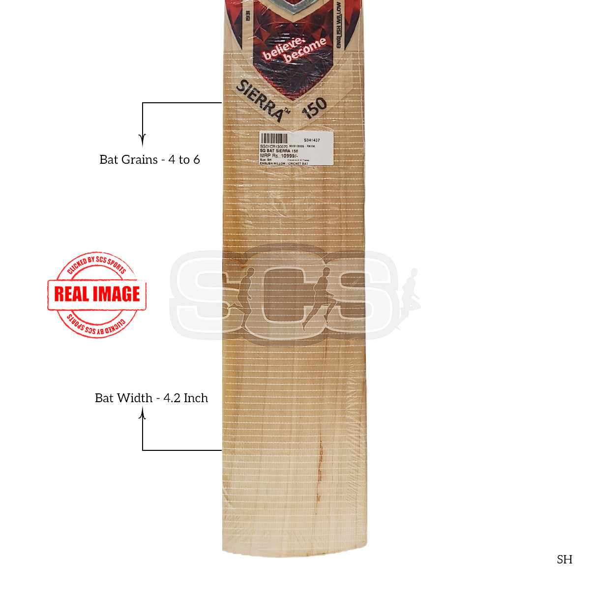 SG Sierra 150 English Willow Cricket Bat