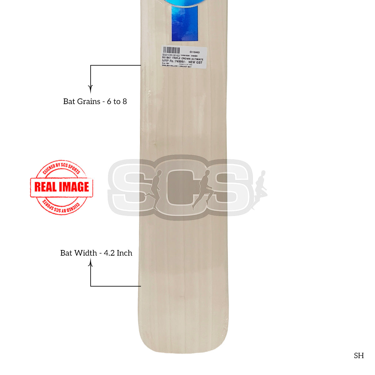 SG Triple Crown Ultimate English Willow Cricket Bat