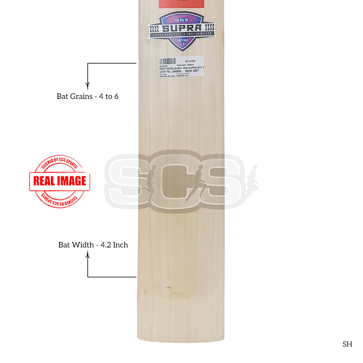 Gray-Nicolls GN5 Supra Edt 2.0 English Willow Cricket Bat