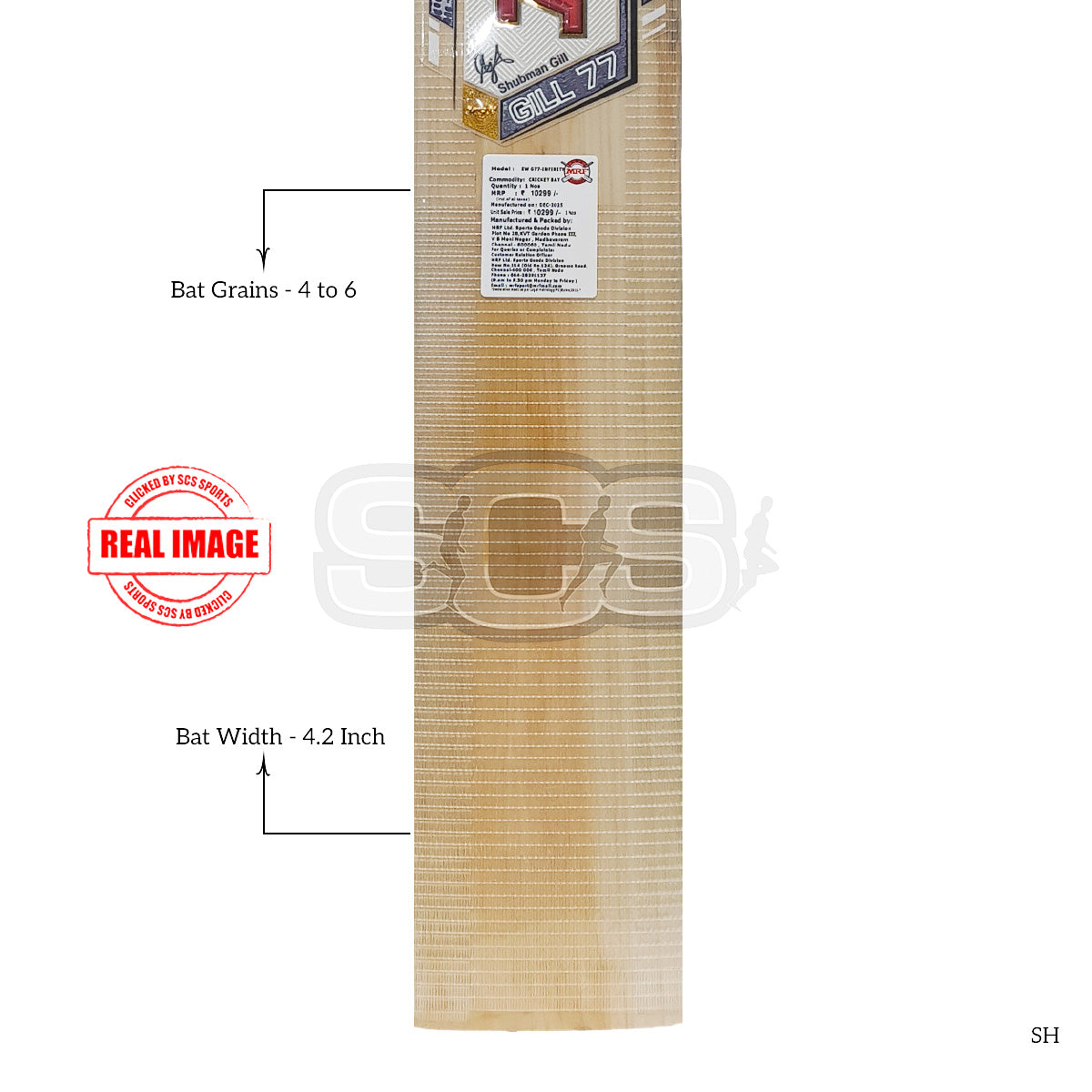 MRF Infinity English Willow Cricket Bat