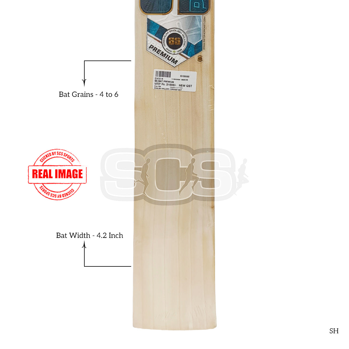 SS Premium English Willow Cricket Bat