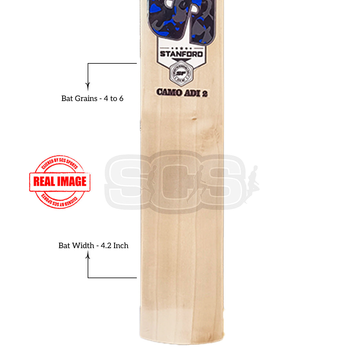 SF Camo-Adi 2 English Willow Cricket Bat