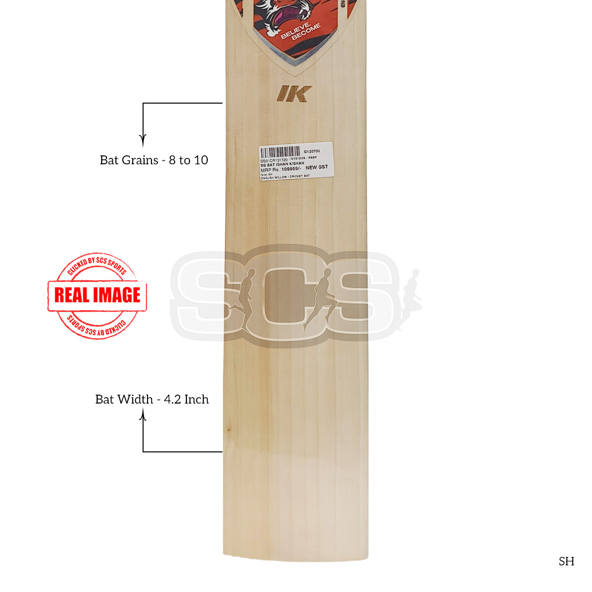 SG Ishan Kishan English Willow Cricket Bat