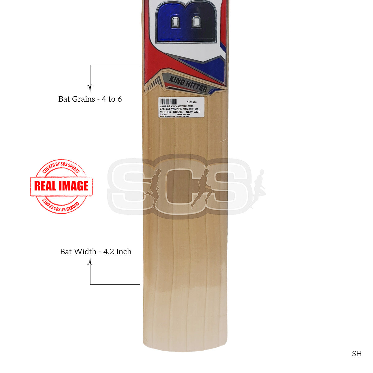 BAS Vampire king hitter cricket bat
