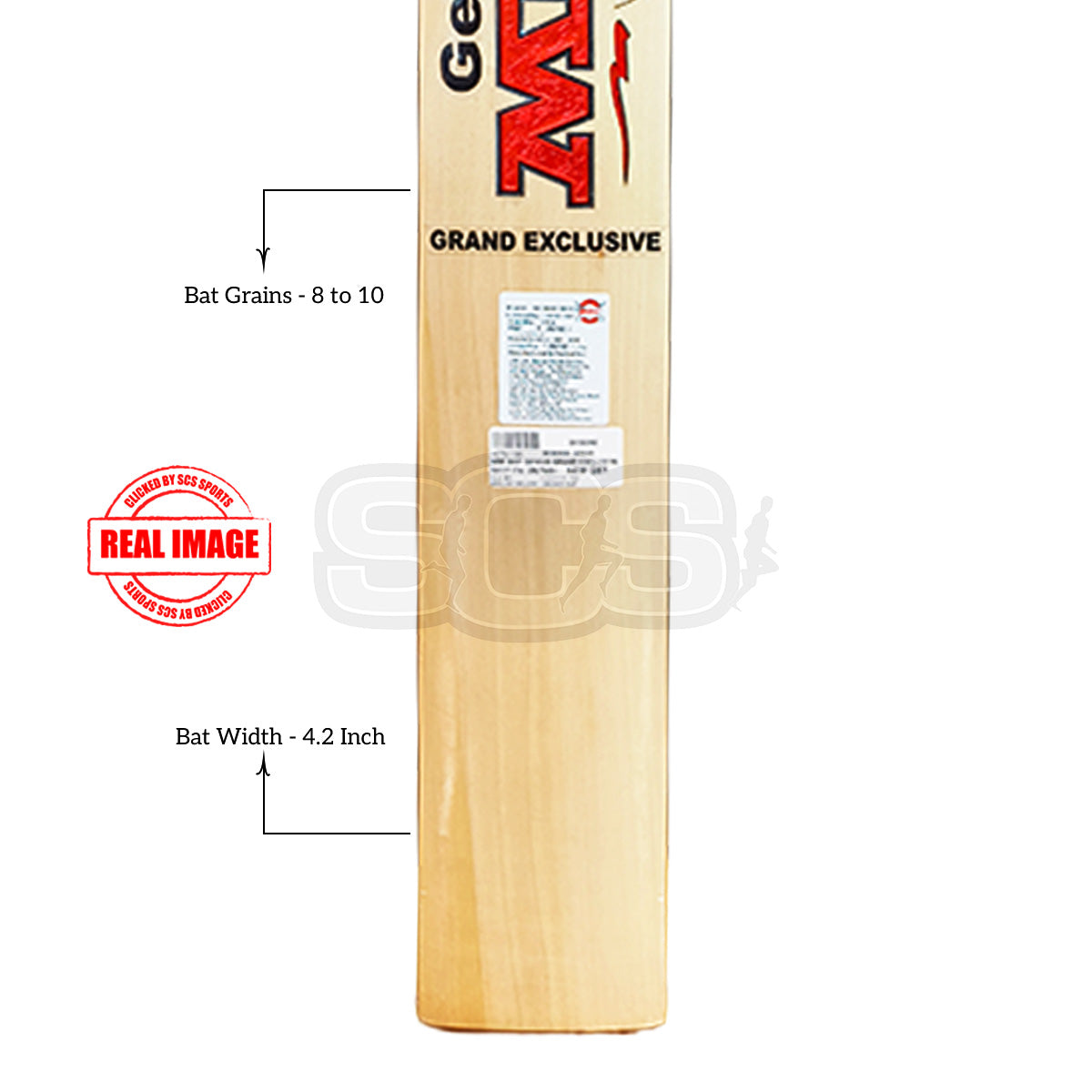 MRF Genius Grand Exclusive English Willow Cricket Bat