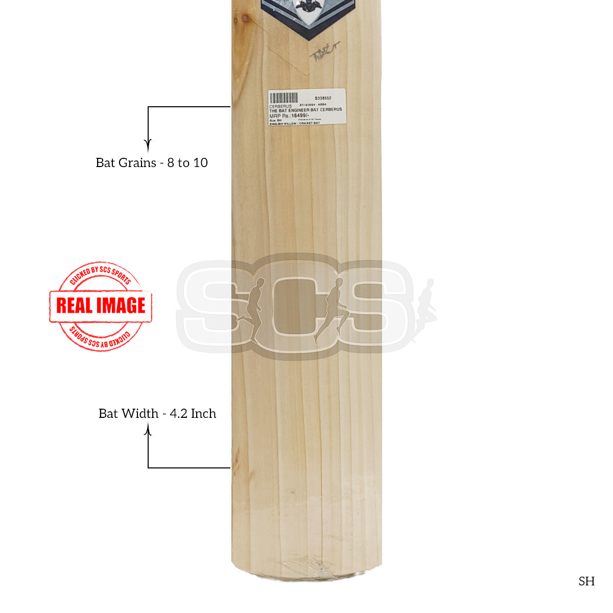 The Bat Engineer Cerberus English Willow Cricket Bat