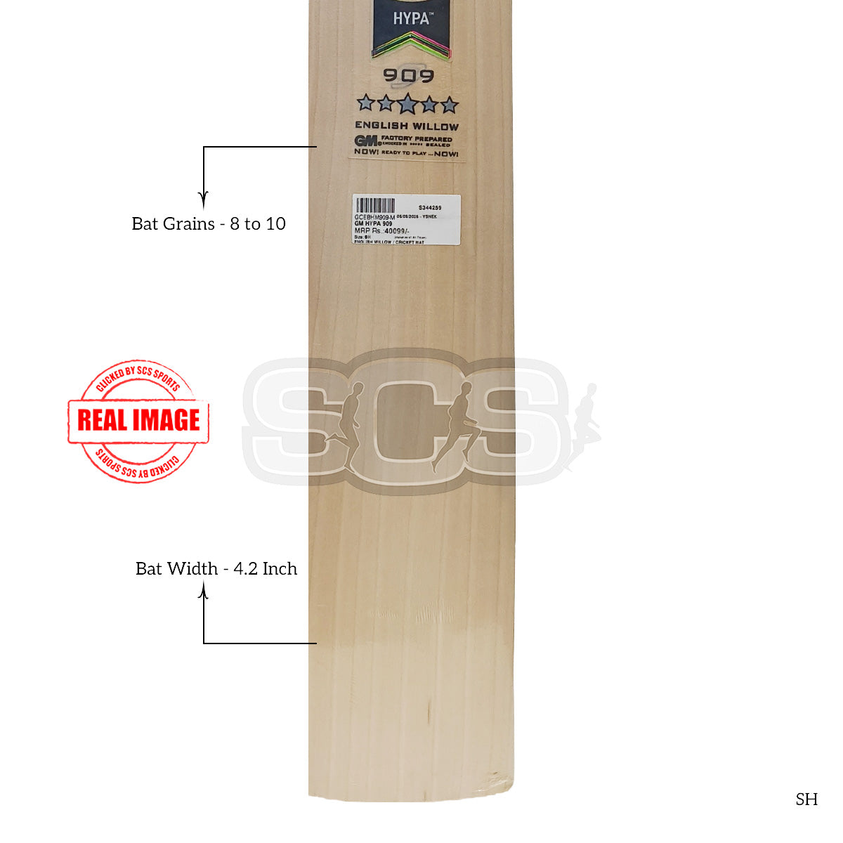 GM Hypa 909 English Willow Cricket Bat