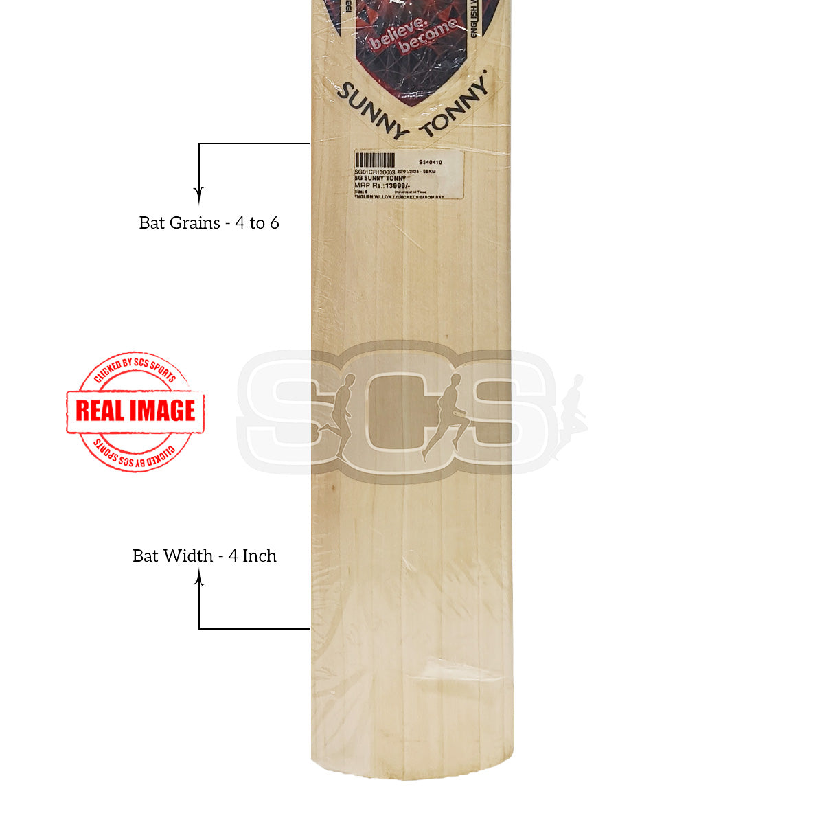 SG Sunny Tonny English Willow Cricket Bat
