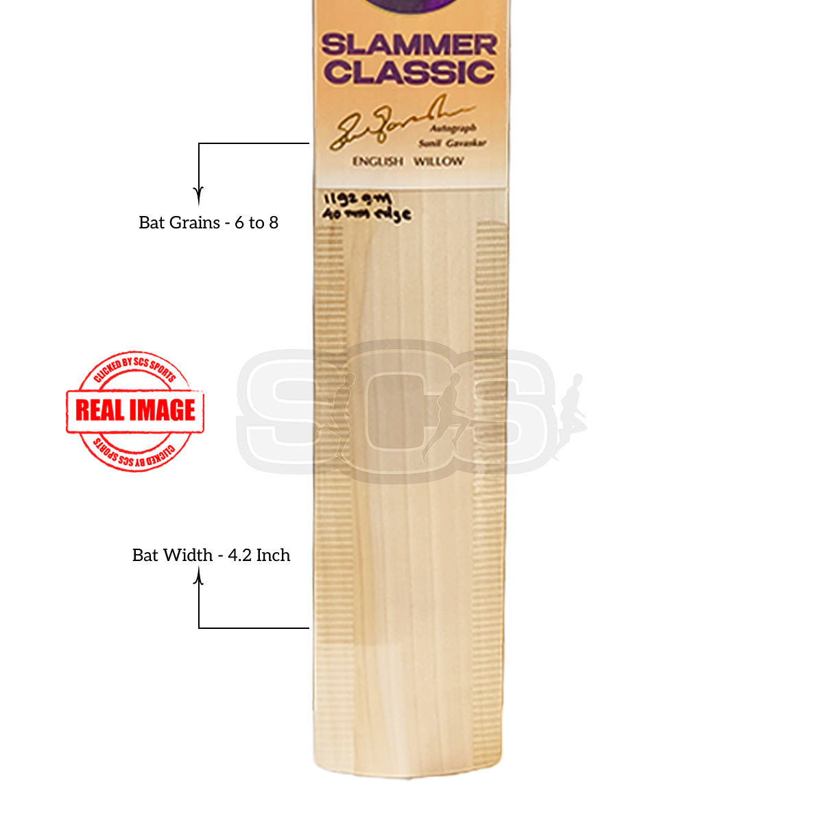 SG Slammer Classic English Willow Cricket Bat