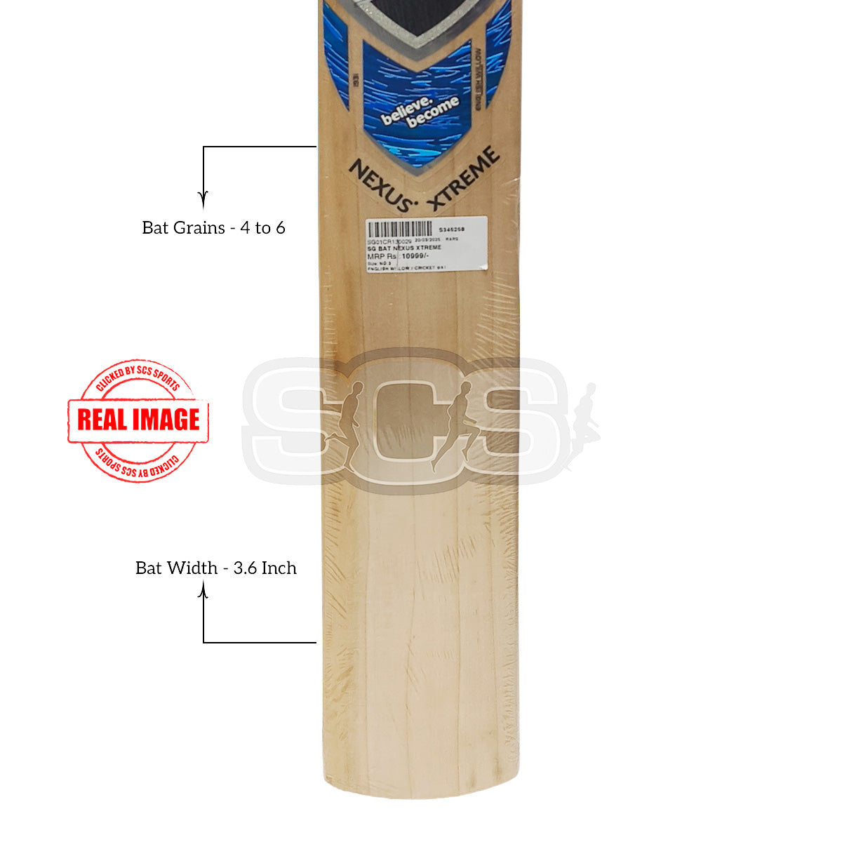 SG Nexus Xtreme English Willow Cricket Bat