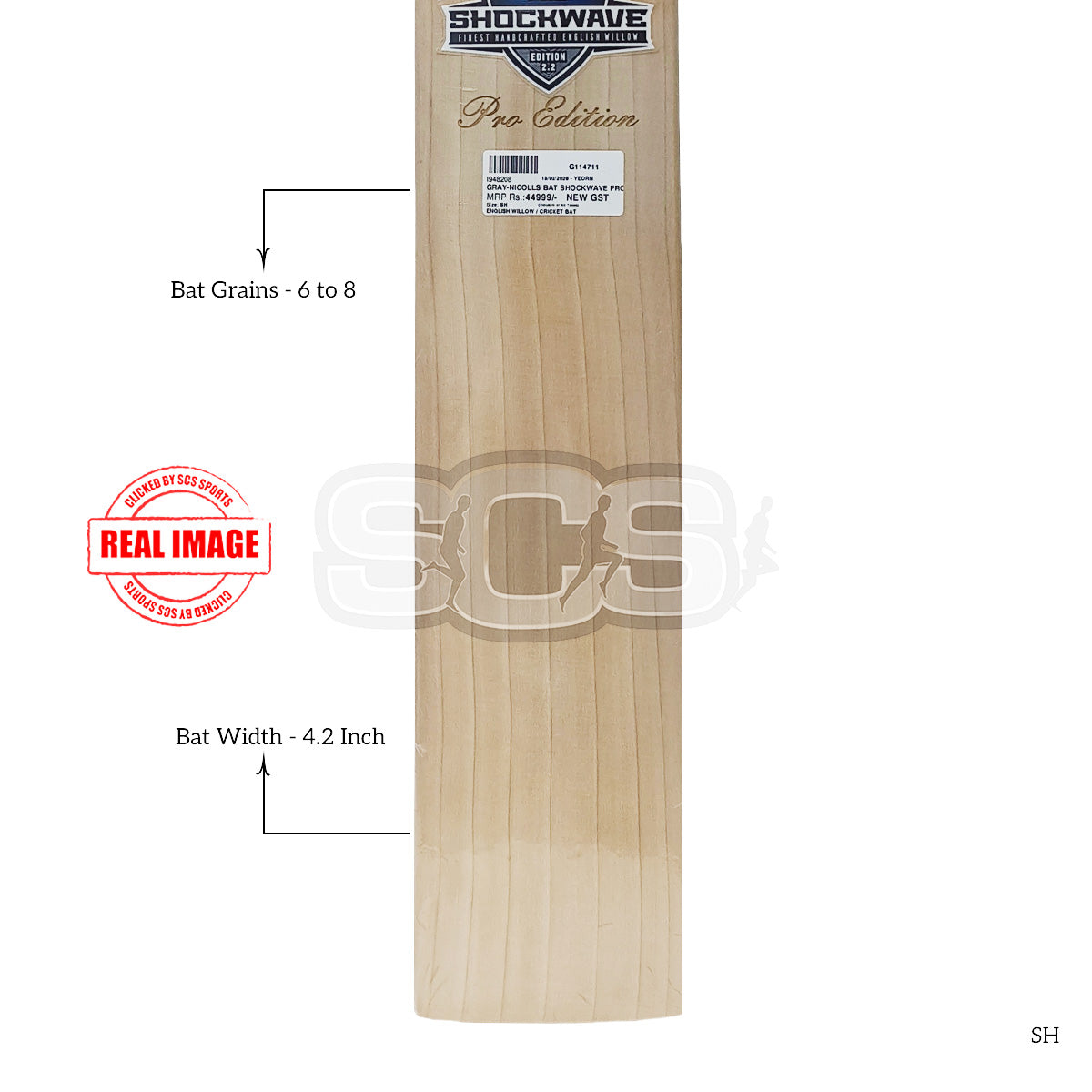 Gray-Nicolls Shockwave Pro Edition 2.2 English Willow Cricket Bat