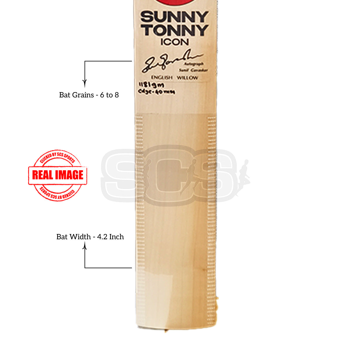 SG Sunny Tonny Icon English Willow Cricket Bat