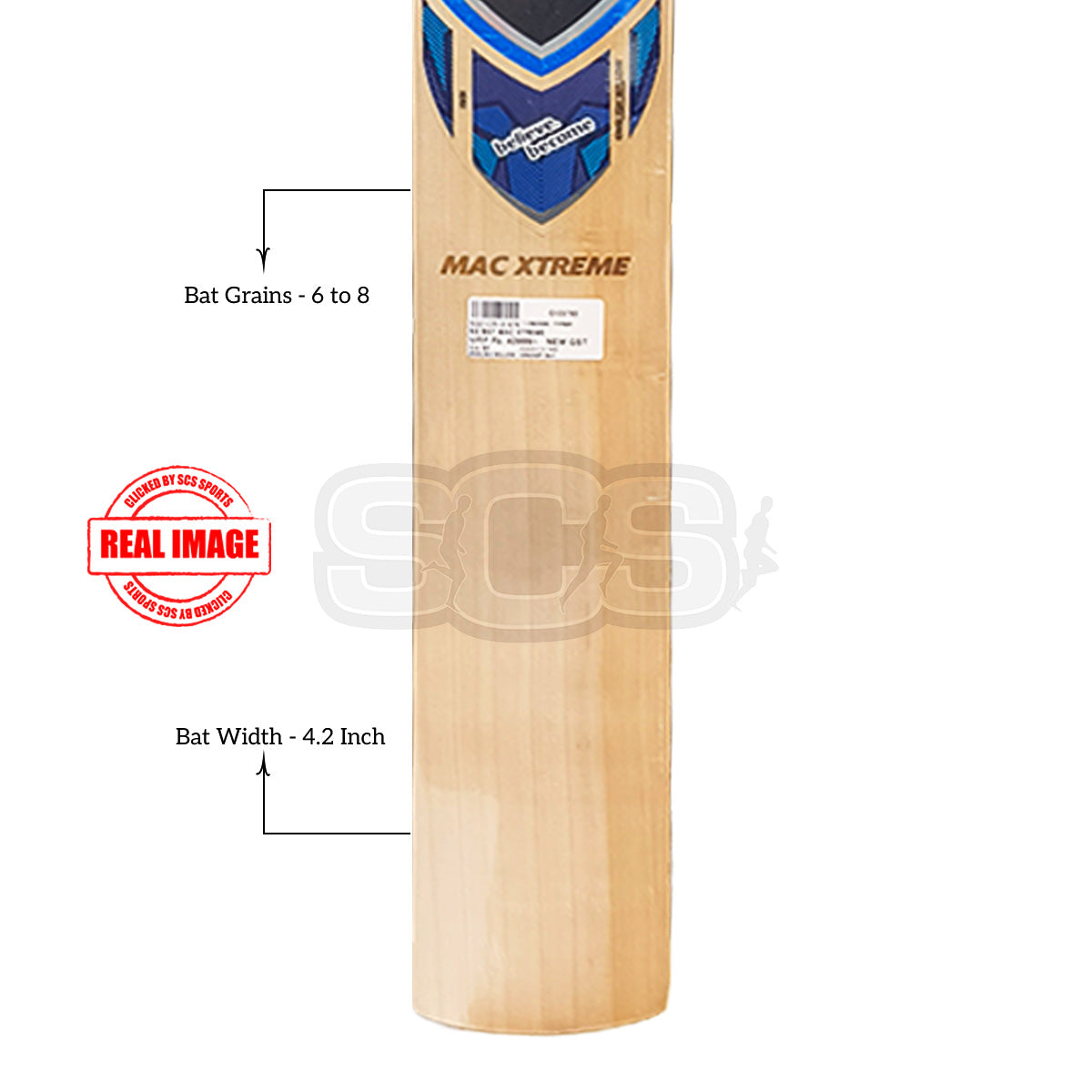 SG Mac Xtreme English Willow Cricket Bat