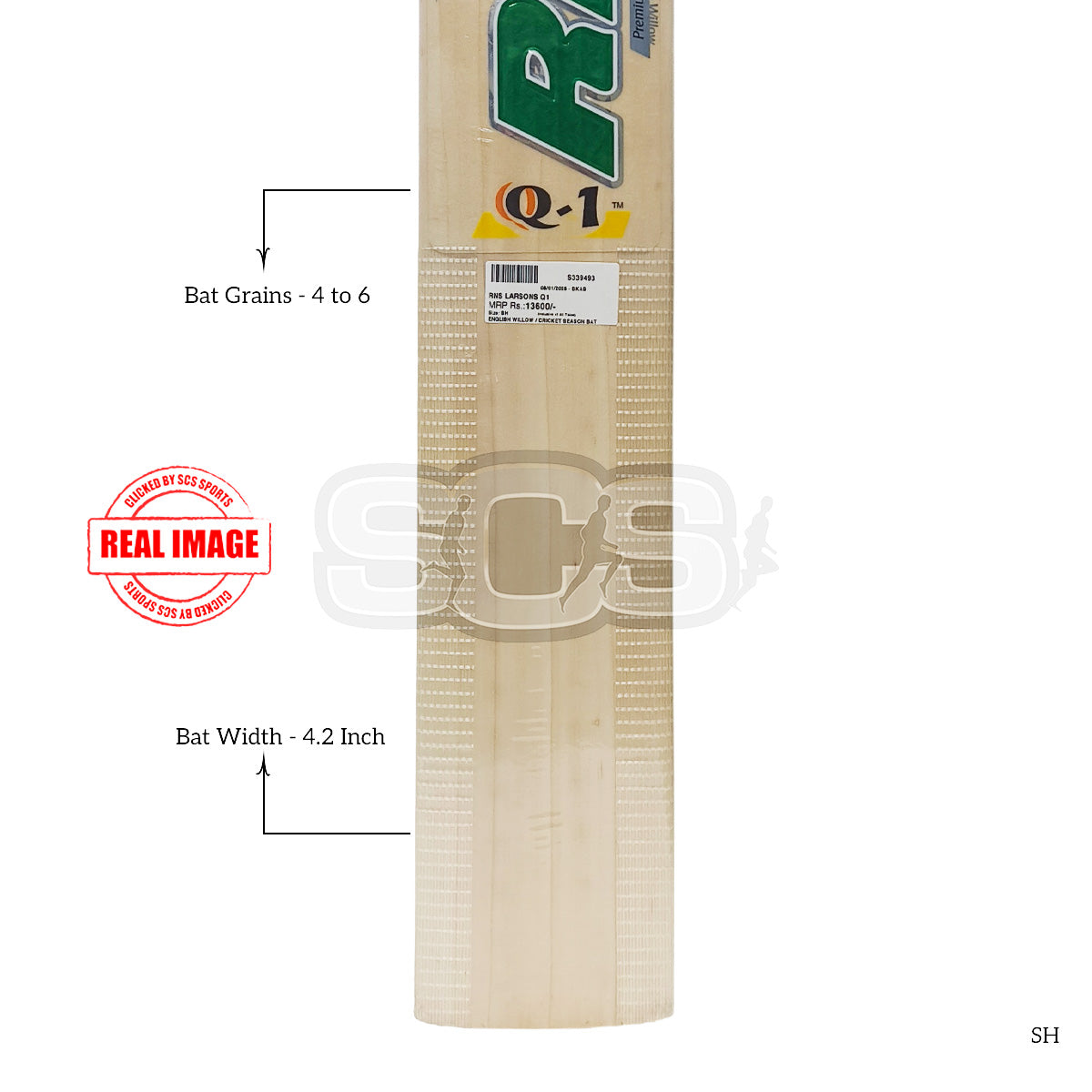 RNS Larsons Q1 English Willow Cricket Bat