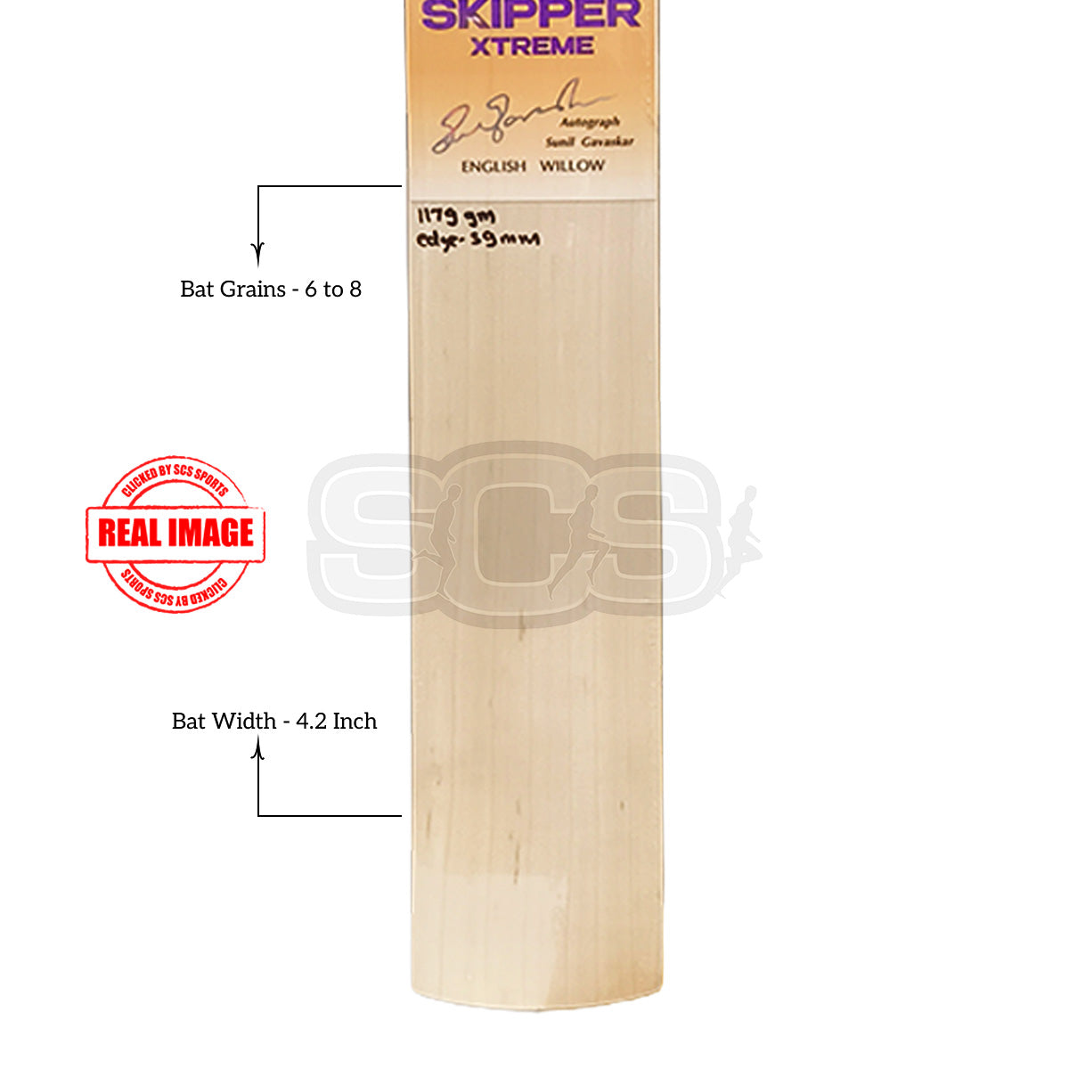 SG Skipper Xtreme English Willow Cricket Bat