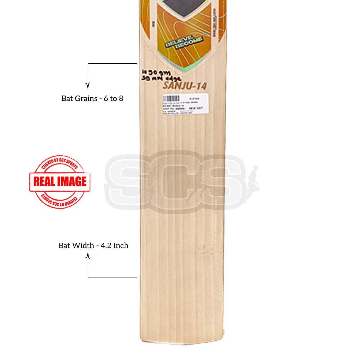 SG Sanju 14 English Willow Cricket Bat (Harrow)