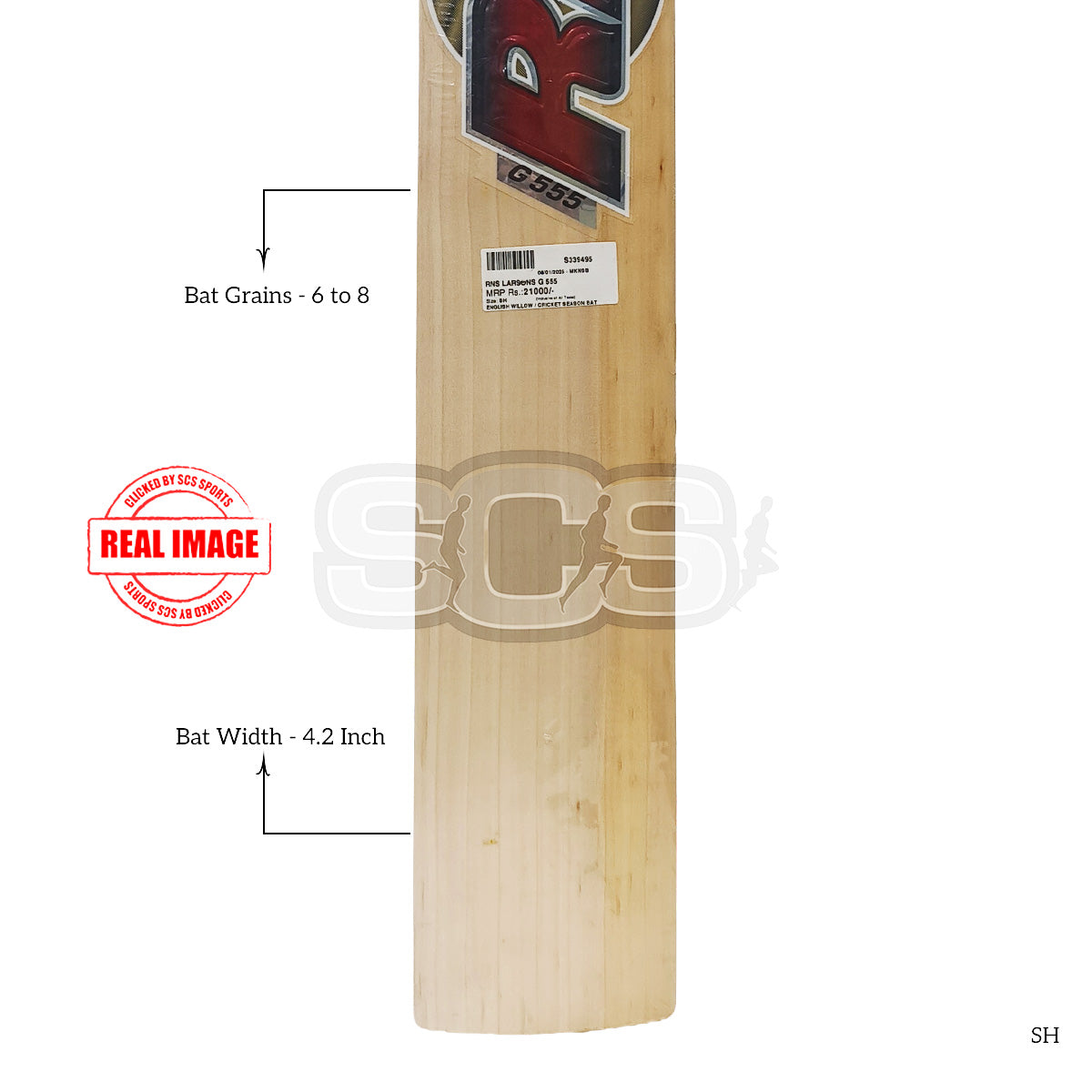 RNS Larsons G 555 English Willow Cricket Bat