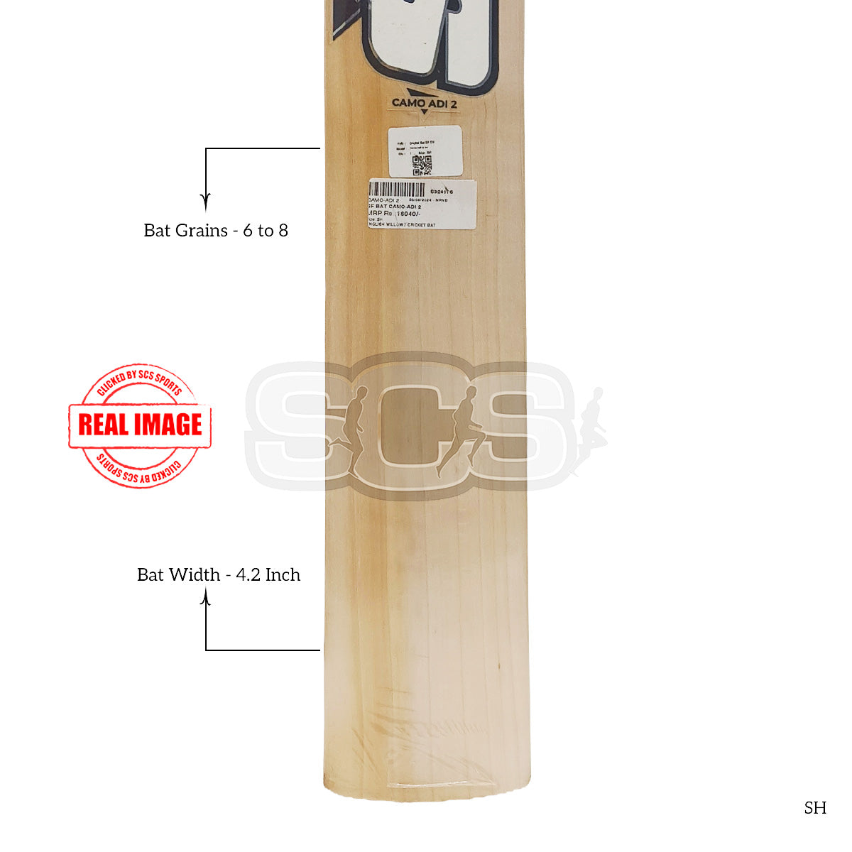 SF Camo-Adi 2 English Willow Cricket Bat