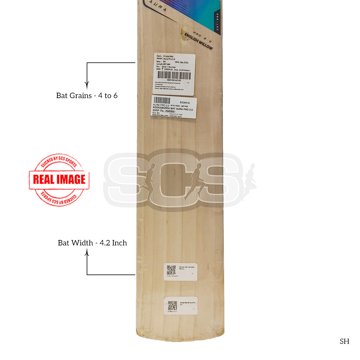 Kookaburra Aura Pro 2.0 English Willow Cricket Bat