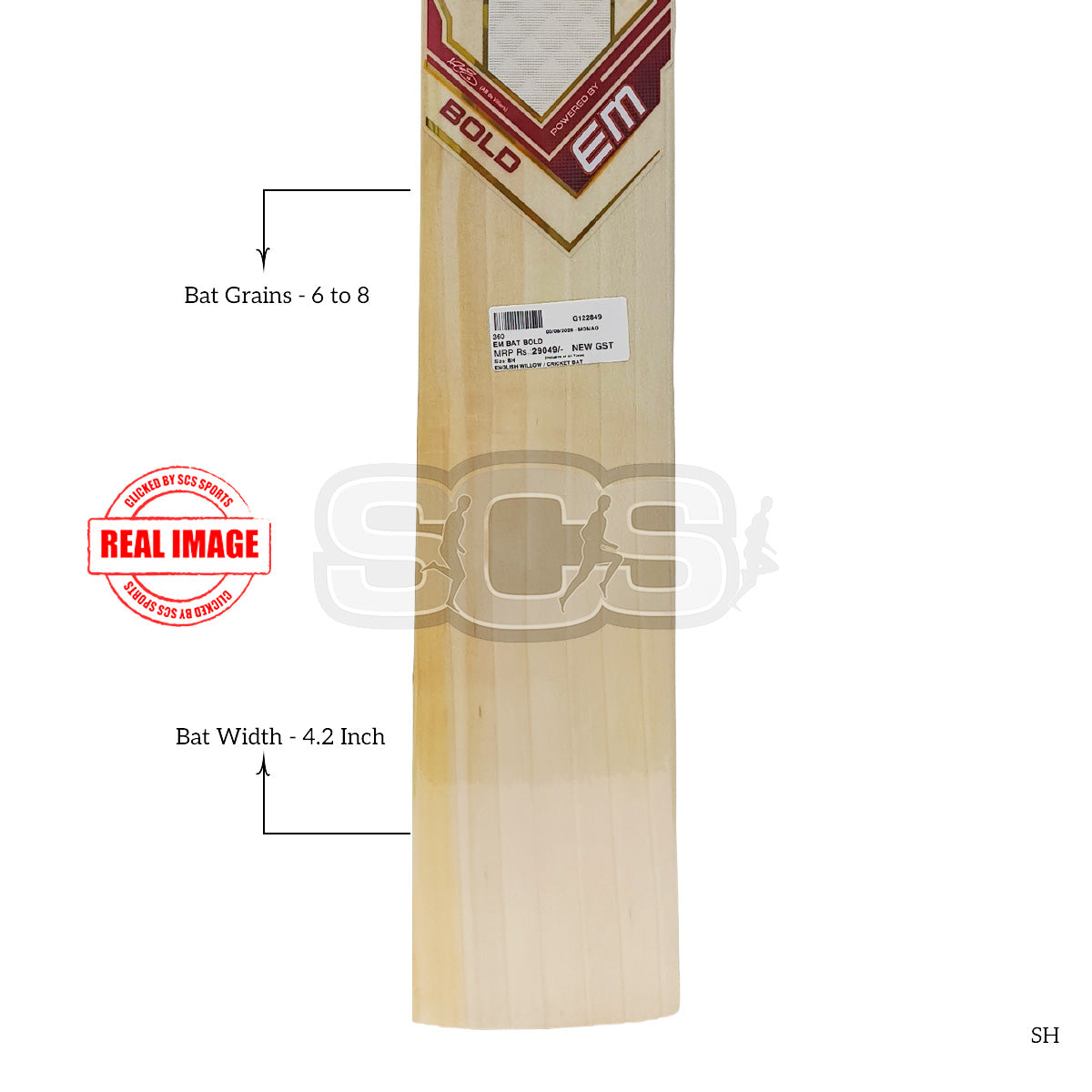 Em Bolo English Willow Cricket Bat