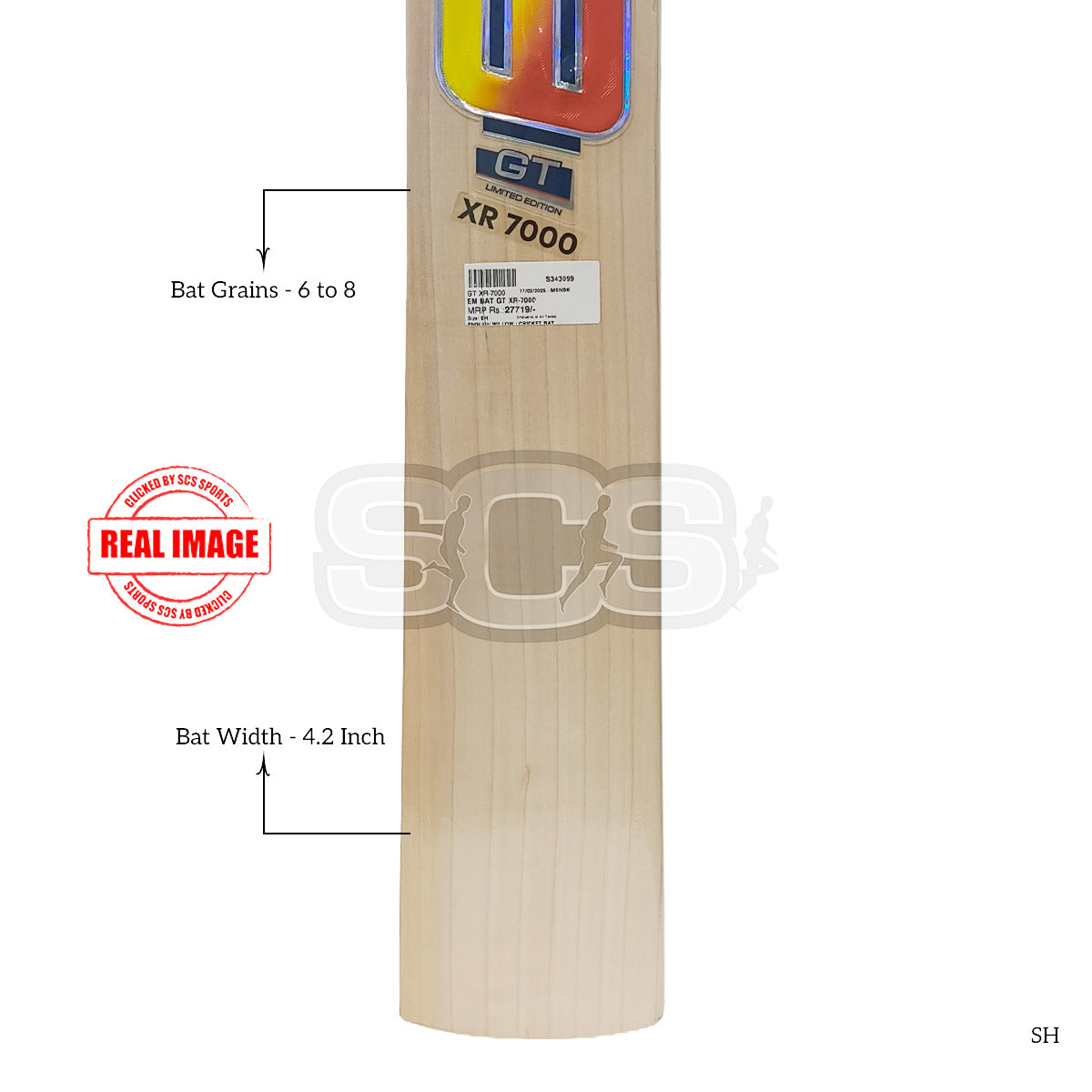 EM GT XR-7000 English Willow Cricket Bat