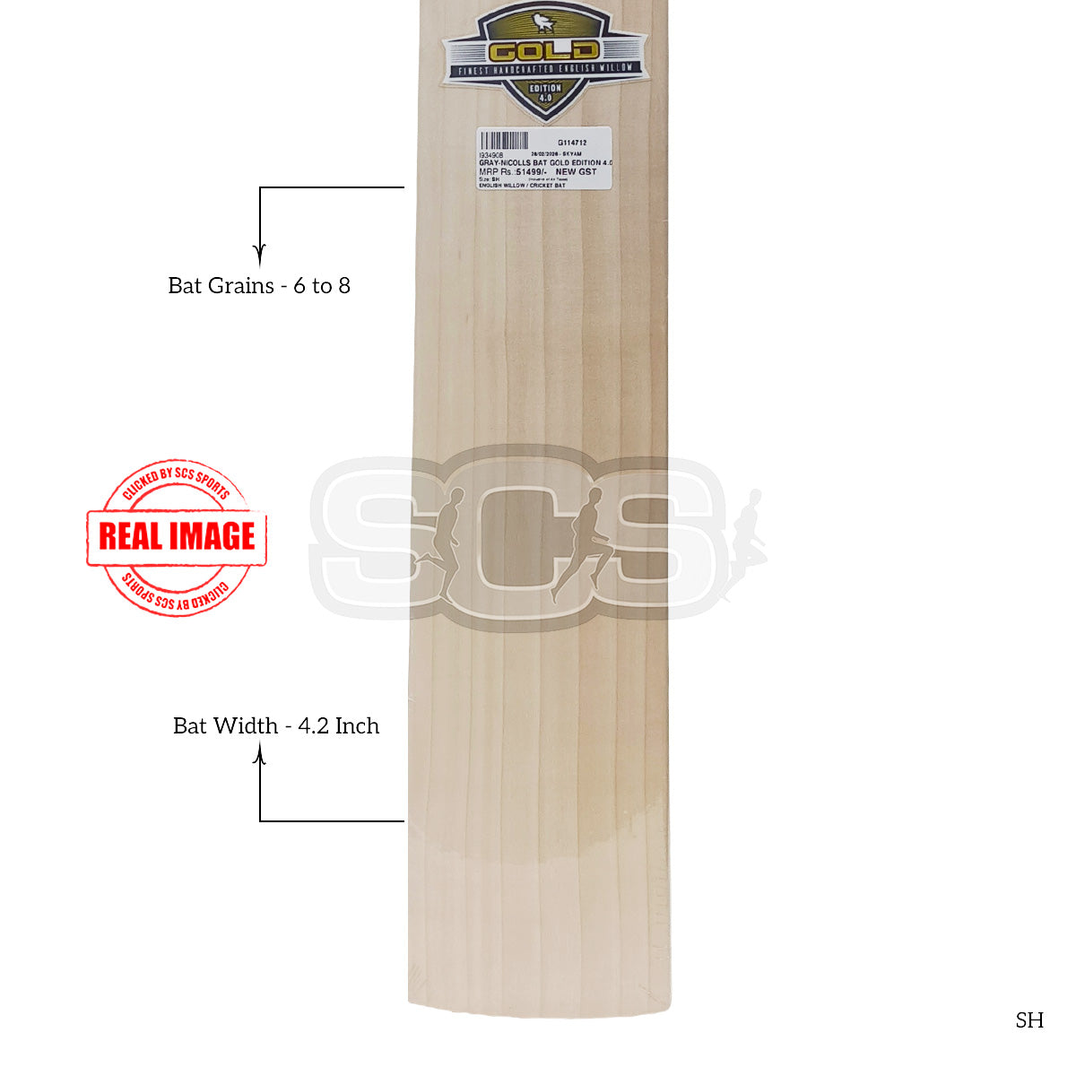 Gray Nicolls Gold Edition 4.0 English Willow Cricket Bat