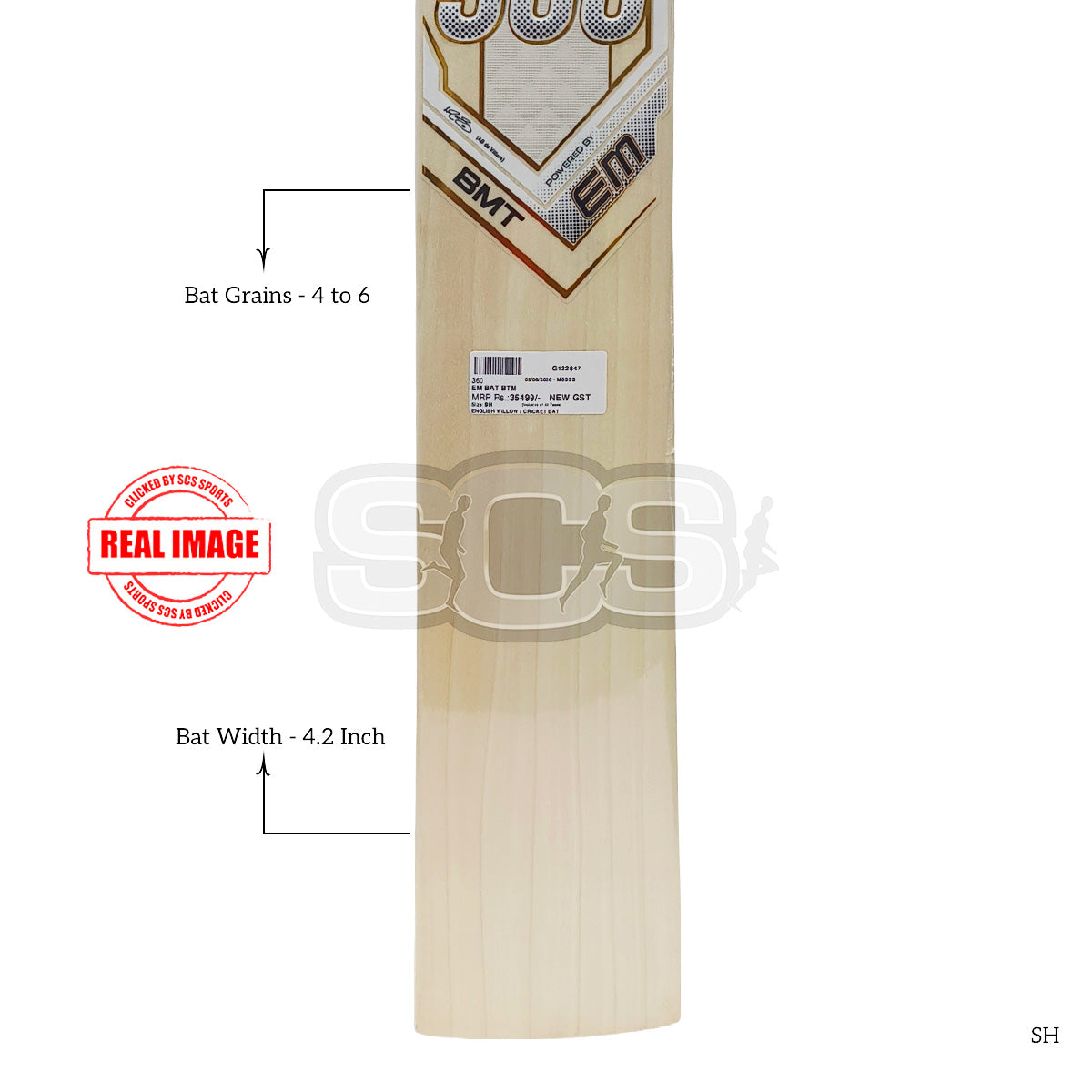 EM BMT English Willow Cricket Bat