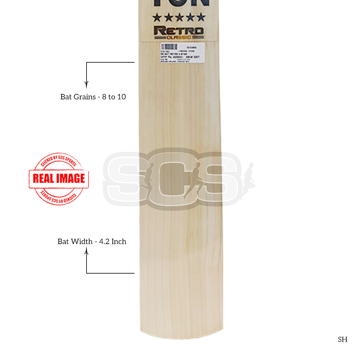 SS Retro 5 Star English Willow Cricket Bat