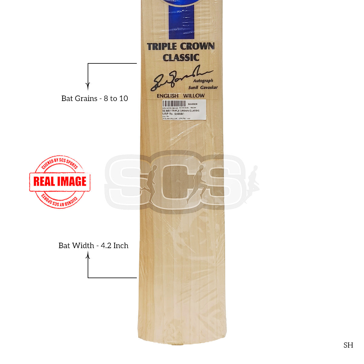 SG Triple Crown Classic English Willow Cricket Bat
