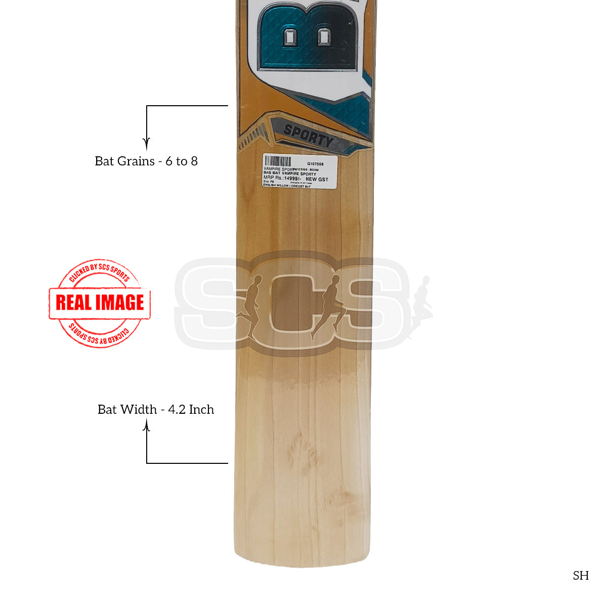 BAS Vampire Sporty Cricket Bat