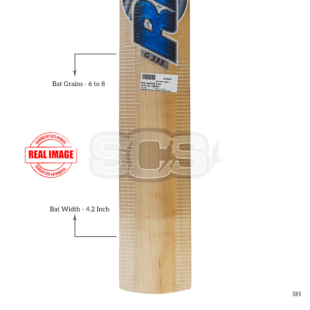 RNS Larsons G 333 English Willow Cricket Bat