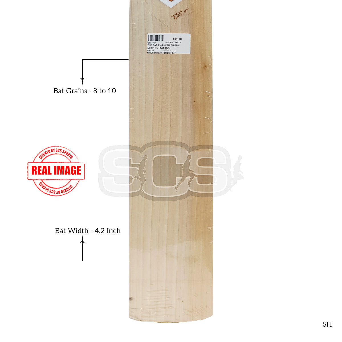 The Bat Engineer Griffin English Willow Cricket Bat