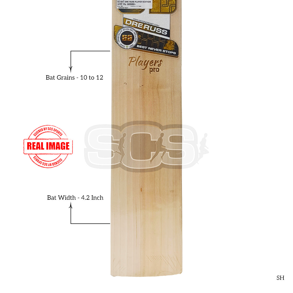 SS Dre Russ Player Editions English Willow Cricket Bat