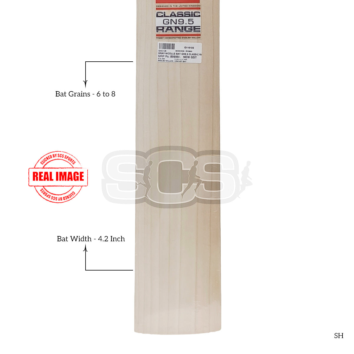 Gray-Nicolls GN9.5 CLASSIC RANGE English Willow Cricket Bat