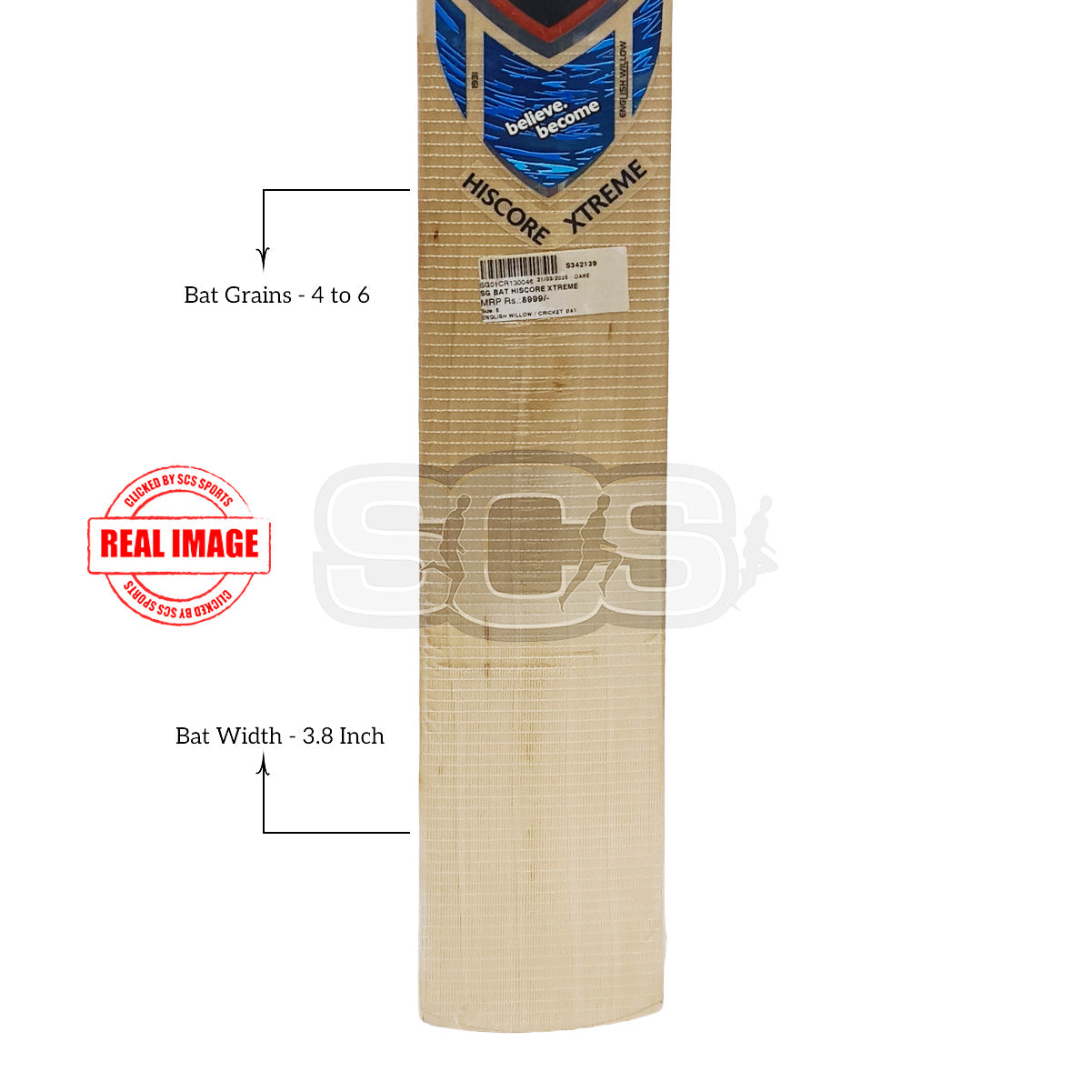 SG Hiscore Xtreme English Willow Cricket Bat