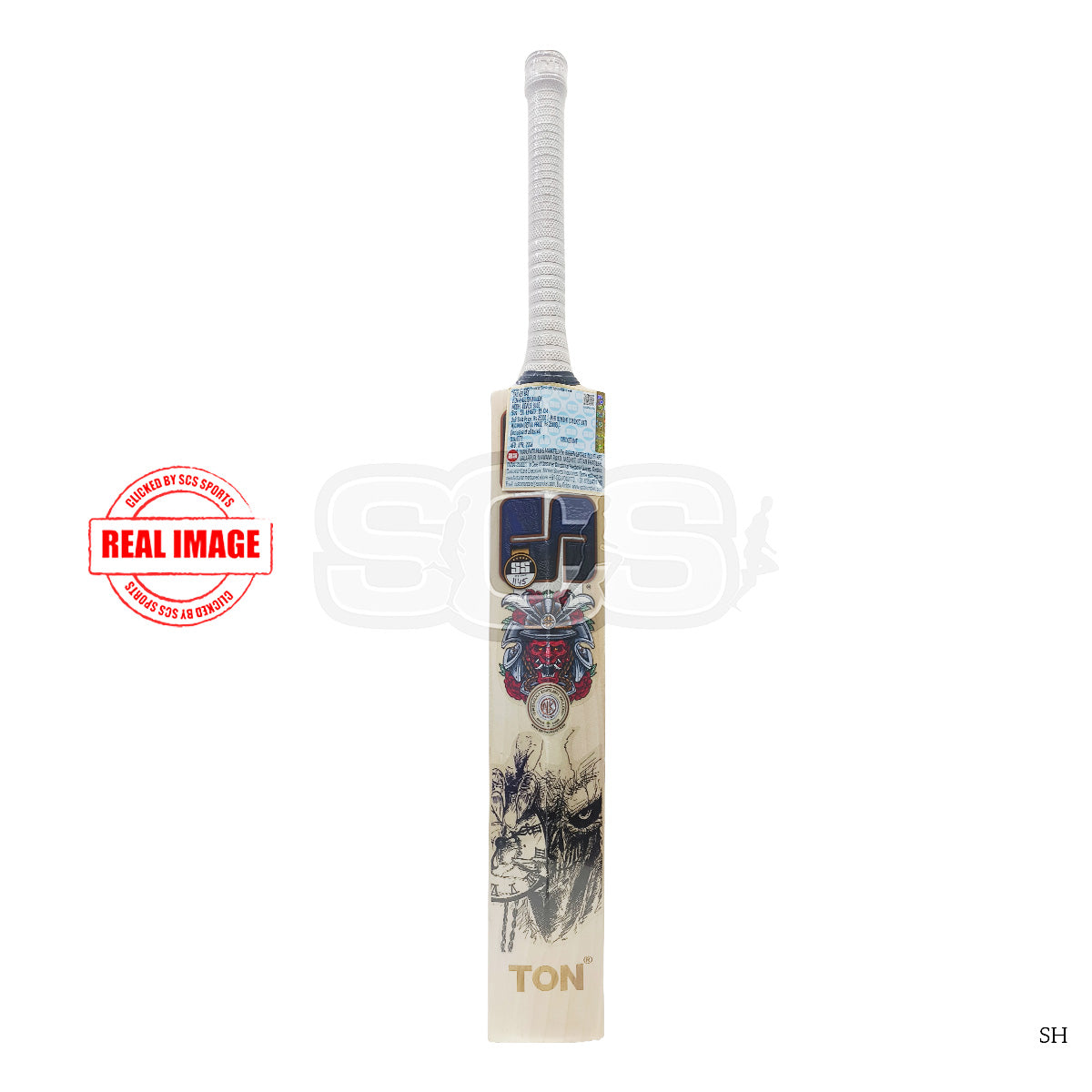 SS Devils Blue English Willow Cricket Bat