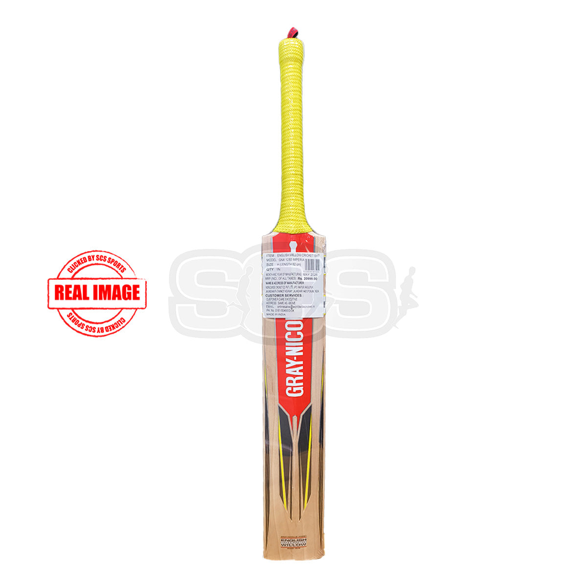 Gray-Nicolls GNX 1250 Imperia English Willow Cricket Bat (Harrow)