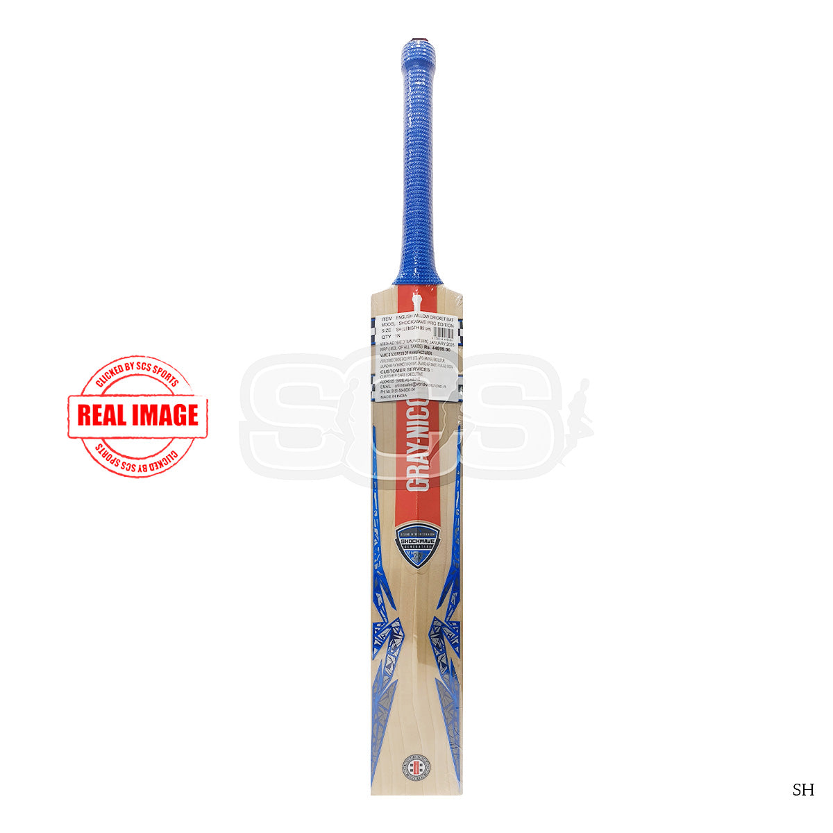 Gray-Nicolls Shockwave Pro Edition 2.2 English Willow Cricket Bat
